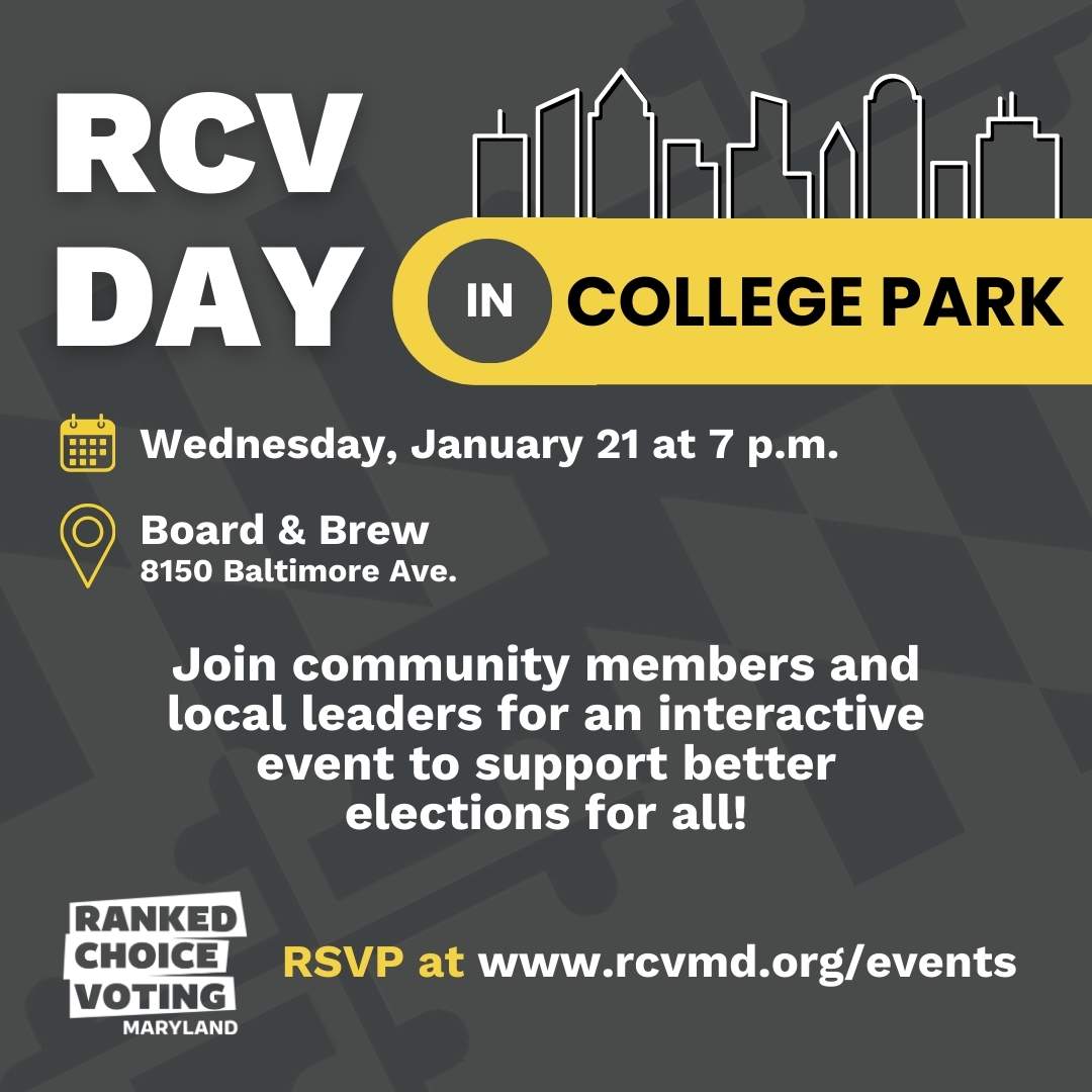 RCV Day College Park