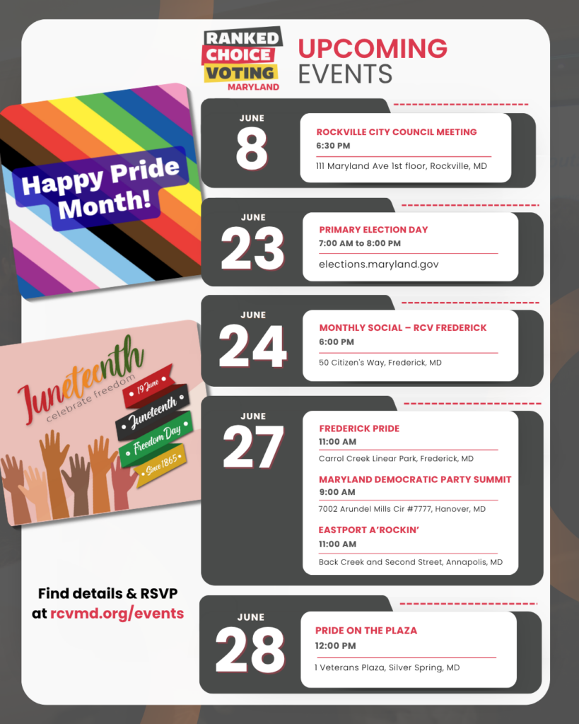 Upcoming Events in June